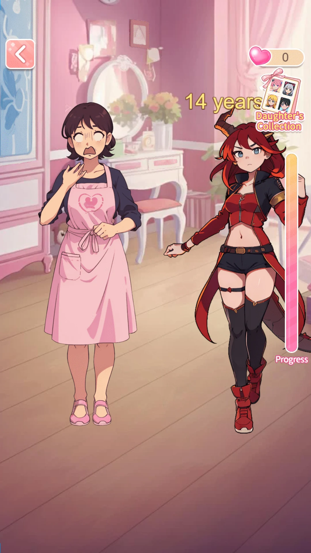 Baby dress up screenshot